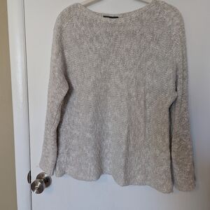 Vince Women's Cream Crew Neck Sweater